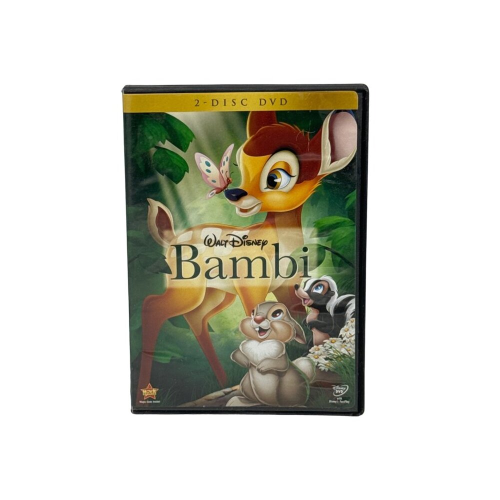 Walt Disneys Bambi 2 Disc DVD Movie Pre owned
